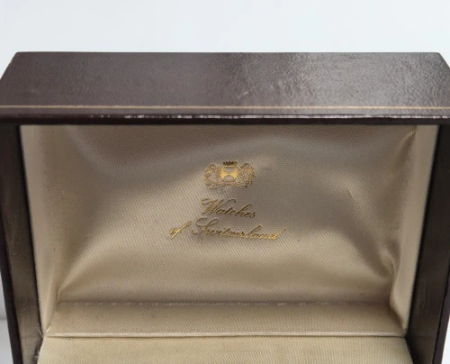 Vintage Watches of Switzerland Black watch box