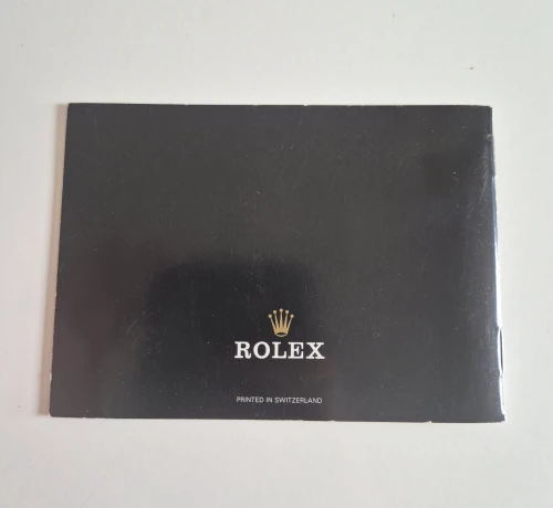 Rolex Cosmograph Daytona instruction manual 1989 596.16 USA - 25 - 8.1989