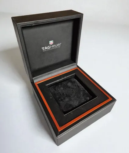 TAG Heuer Watch box Black square style Circa 2000s Inner box only