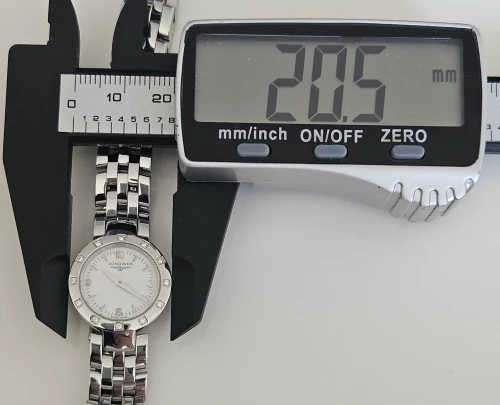 Longines Dolce Vita L5.174.0 White dial with Diamond bezel Box & Papers