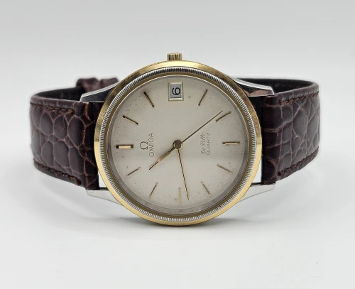 Omega De Ville 196.0201 34mm "Ghost" Dial Quartz cal. 1332 Circa 1985-89