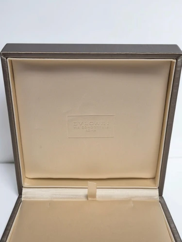 Bvlgari necklace box beige / brown with outer box