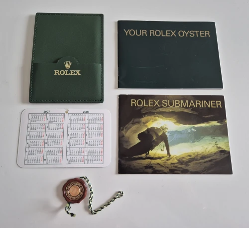Rolex Submariner Manual 2008 set 594.52 Eng - 11.2008 + Your Rolex Oyster manual 579.52 Eng - 8.2008