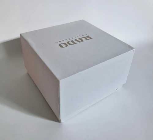 RADO White modern box with removable hard travel case Circa 2020+