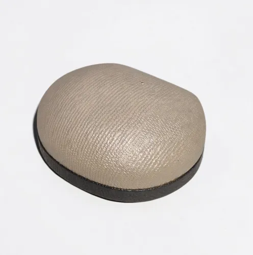 Vintage Oriosa Clam shell box silver / grey