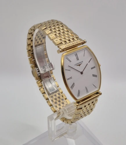 Longines La Grande Classique L4.705.2 Gold plated Tonneau case 29.5mm Box & Papers