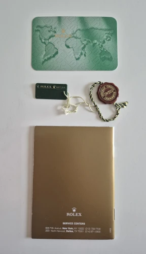 Rolex Cosmograph Daytona 2003 manual & accessory set 555.02 Eng - 11.2003