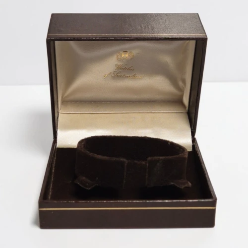 Vintage Watches of Switzerland Black watch box