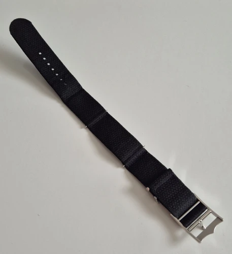 Tudor 22mm Black one-piece strap Black bay 41mm / Black bay steel