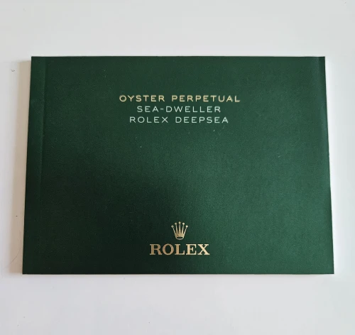 Rolex Sea-Dweller Deepsea manual 2017 668.02 Eng