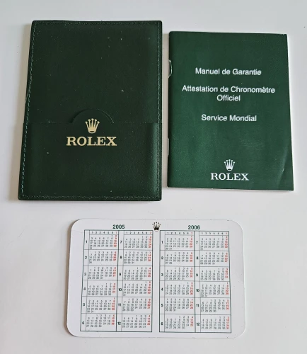 Rolex Cosmograph Daytona Manual 2005 set 555.02 Eng - 7.2005