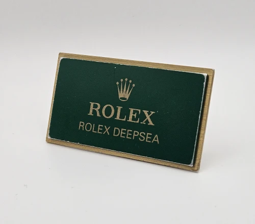 Rolex Deepsea display plaque for shop window