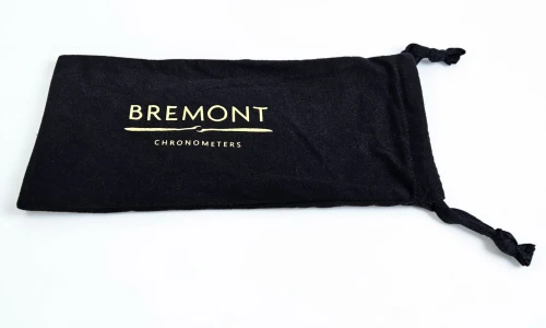 Bremont blue fabric box sleeve / cloth bag