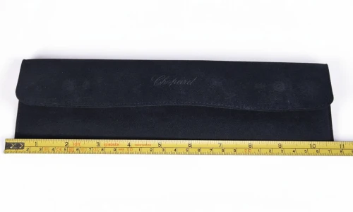 Chopard blue velvet watch / jewellery travel pouch 27cm long