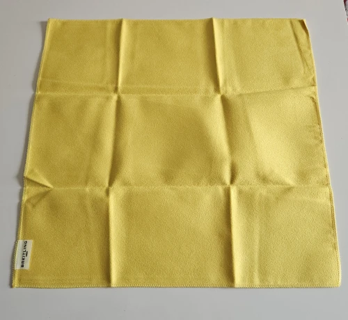 Breitling polishing cloth XL Yellow vintage circa 2000s