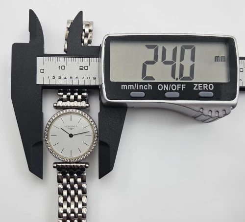 Longines La Grande Classique L4.204.0 Factory diamond bezel Box & Papers 2016