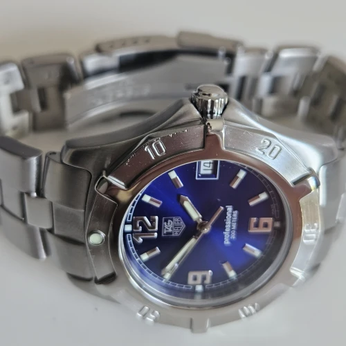 TAG Heuer 2000 Exclusive WN1112-0 Blue dial Box & Papers 2007