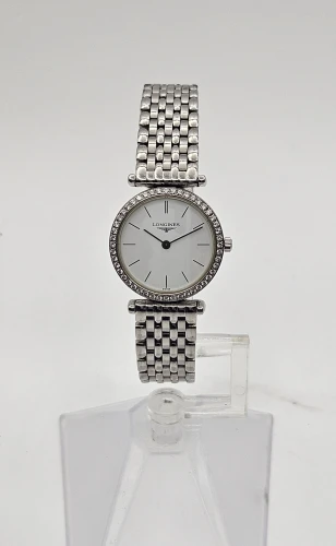 Longines La Grande Classique L4.204.0 Factory diamond bezel Box & Papers 2016
