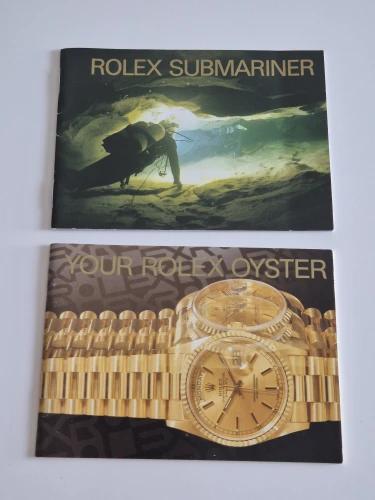 Rolex Submariner manual 1999 set 594.56 USA - 10 - 1.1999 + accessories
