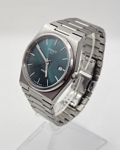 Tissot PRX T137410A Green dial 40mm Case Box & Papers 2024
