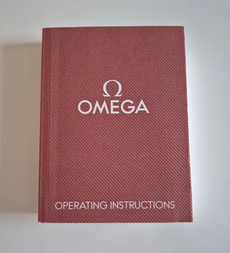 Omega Instruction manual 2010 03090840M