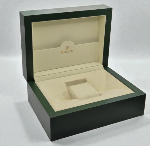 Rolex large green watch box 32.00.71 Circa 2008-2015