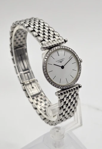 Longines La Grande Classique L4.204.0 Factory diamond bezel Box & Papers 2016