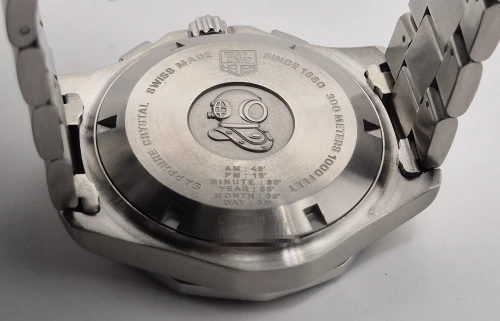 TAG Heuer Calibre S CAF7110 Regatta Blue dial Box & Papers 2014