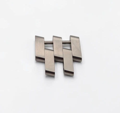 Breitling Headwind brushed Pilot 5 piece link 350A 18 x 11.5mm Angled Stainless steel