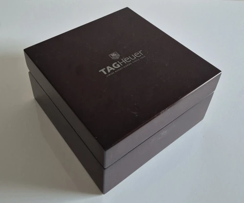 TAG Heuer Grand Carrera Wood box with cream lining