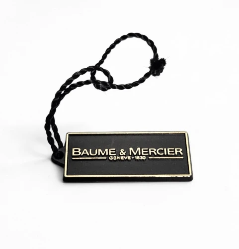 Baume & Mercier watch box wood lining with manual & swing tag Circa 2000s