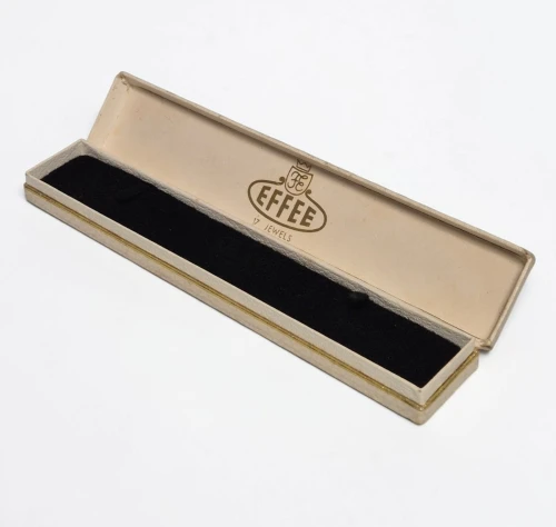 Vintage Effee flat watch box 8.5" long Circa 1960 - 1970s