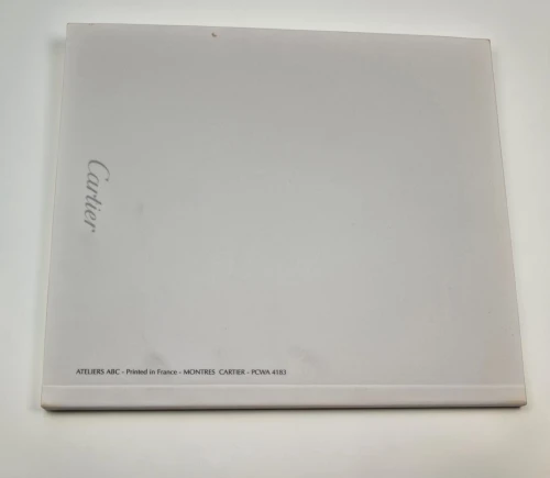 Cartier Instruction manual & guarantee papers PCWA4184 / PCWA4183
