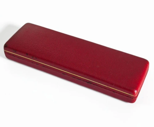 Vintage Garrard watch box Red by Appointment to H.M the Queen Goldsmiths & Crown Jewellers
