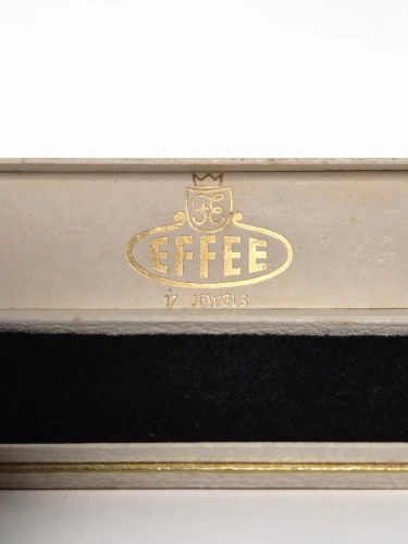 Vintage Effee flat watch box 8.5" long Circa 1960 - 1970s