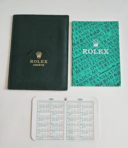 Rolex Datejust instruction manual 1999 + Accessories set 593.52 Eng  - 70 - 5.1999