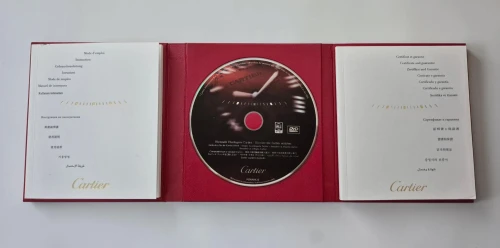 Cartier Instruction manual & guarantee booklet PCWA0395 + PCWA0396