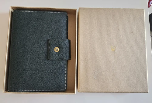 Rolex 2003 Leather Planner / Diary with box