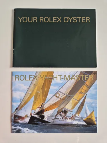 Rolex Yacht-Master Manual 2008 600.52 Eng - 6.2008 + Your Rolex Oyster manual 579.52 Eng - 3.2008