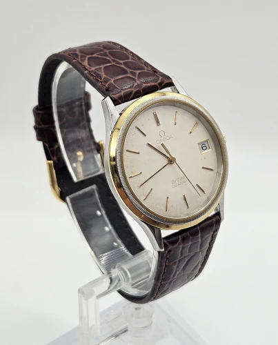 Omega De Ville 196.0201 34mm "Ghost" Dial Quartz cal. 1332 Circa 1985-89