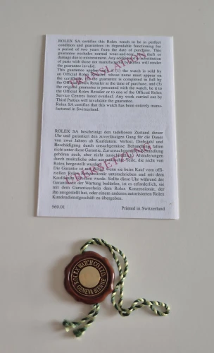 Rolex Cellini manual 2003 599.52 Eng - 11.2003 + Accessories