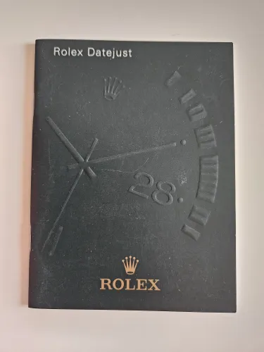 Rolex Datejust manual 2003 552.02 Eng 3.2003