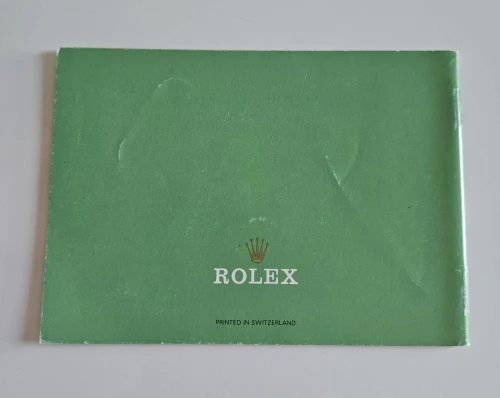 Rolex Datejust manual 1989 593.52 Eng - 50 - 8.1989