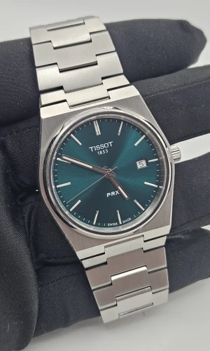Tissot PRX T137410A Green dial 40mm Case Box & Papers 2024