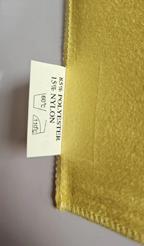 Breitling polishing cloth XL Yellow vintage circa 2000s