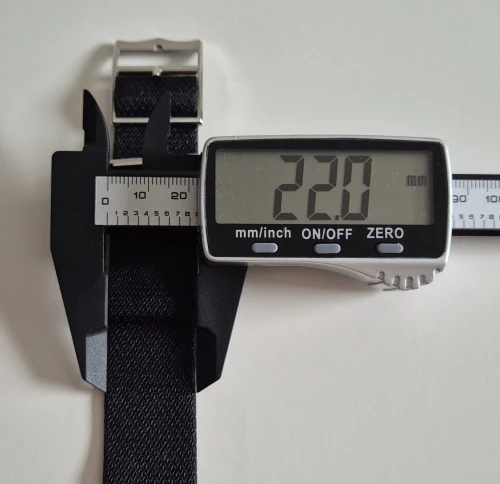 Tudor 22mm Black one-piece strap Black bay 41mm / Black bay steel