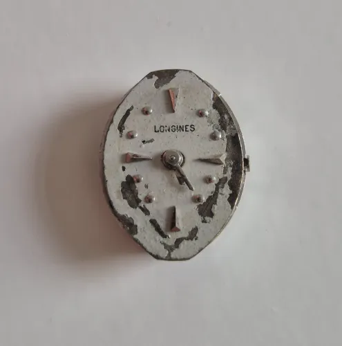 Longines 410 movement 17 Jewel manual wind with Oval shape dial & hands