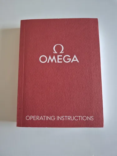 Omega Instruction manual 2012 03090840M