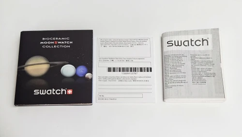 Omega X SWATCH Mission to the Sun Watch box only