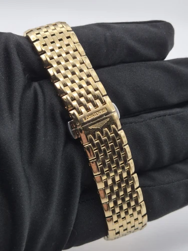 Longines La Grande Classique L4.705.2 Gold plated Tonneau case 29.5mm Box & Papers